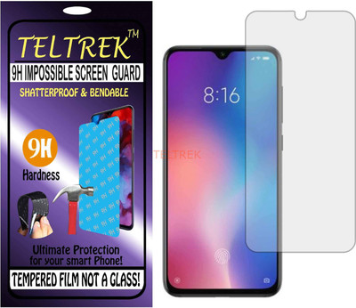 TELTREK Tempered Glass Guard for XIAOMI MI 9 SE (Flexible Shatterproof)(Pack of 1)