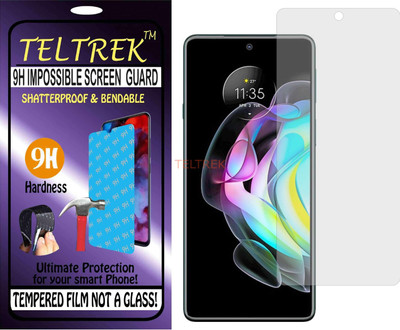 TELTREK Tempered Glass Guard for MOTOROLA MOTO EDGE 20 PRO (Flexible Shatterproof)(Pack of 1)