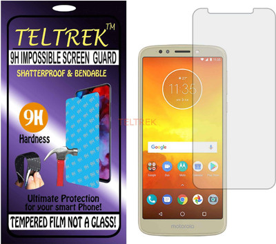 TELTREK Tempered Glass Guard for MOTOROLA MOTO E5(Pack of 1)