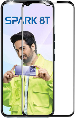 TESPARK Tempered Glass Guard for Tecno Spark 8T(Pack of 1)