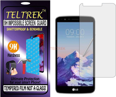 TELTREK Tempered Glass Guard for LG STYLO 3 PLUS (Flexible Shatterproof)(Pack of 1)