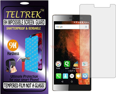 TELTREK Tempered Glass Guard for MICROMAX CANVAS 6 E485 (Flexible Shatterproof)(Pack of 1)