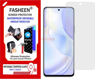 Fasheen Tempered Glass Guard for HONOR NOVA 8 SE YOUTH CHLAL60 (Flexible Shatterproof)(Pack of 1)
