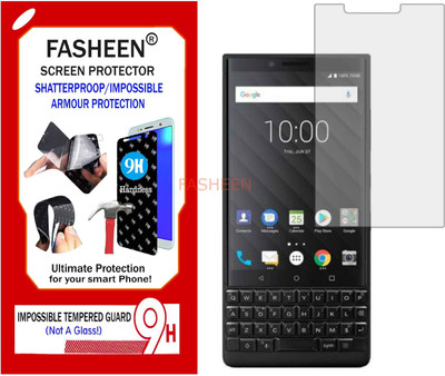 Fasheen Tempered Glass Guard for BLACKBERRY KEY2 (Flexible Shatterproof)(Pack of 1)