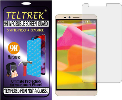 TELTREK Tempered Glass Guard for LYF WIND 2 (LS-6001) (Flexible Shatterproof)(Pack of 1)