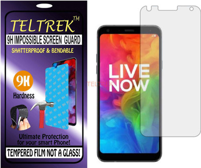 TELTREK Tempered Glass Guard for LG Q7(Pack of 1)