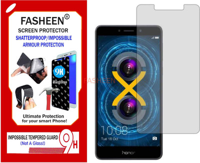 Fasheen Tempered Glass Guard for HUAWEI HONOR 6X (Flexible Shatterproof)(Pack of 1)