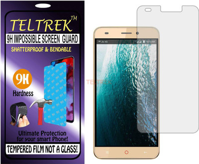 TELTREK Tempered Glass Guard for LYF WATER 7S (LS-5507) (Flexible Shatterproof)(Pack of 1)
