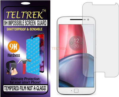 TELTREK Tempered Glass Guard for MOTO G PLUS 4TH GEN (Flexible Shatterproof)(Pack of 1)