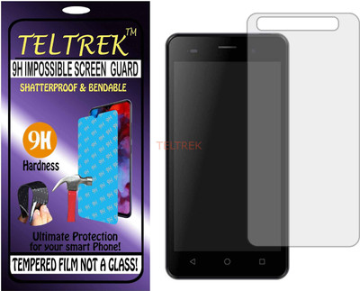 TELTREK Tempered Glass Guard for MICROMAX BOLT SUPREME 4 PLUS (Flexible Shatterproof)(Pack of 1)