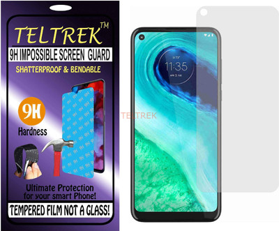 TELTREK Tempered Glass Guard for MOTOROLA G FAST (Flexible Shatterproof)(Pack of 1)