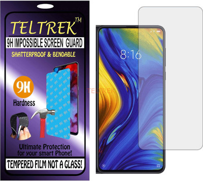 TELTREK Tempered Glass Guard for XIAOMI REDMI MIX 3 (Flexible Shatterproof)(Pack of 1)