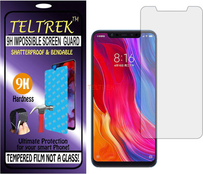TELTREK Tempered Glass Guard for XIAOMI MI 8 EXPLORER EDITION (Flexible Shatterproof)(Pack of 1)