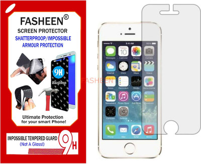 Fasheen Tempered Glass Guard for APPLE IPHONE 5C (Flexible Shatterproof)(Pack of 1)
