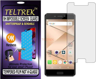 TELTREK Tempered Glass Guard for MICROMAX Q4310 (CANVAS2) (Flexible Shatterproof)(Pack of 1)