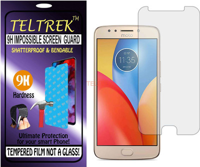 TELTREK Tempered Glass Guard for MOTOROLA E4 PLUS XT 1775 (Flexible Shatterproof)(Pack of 1)