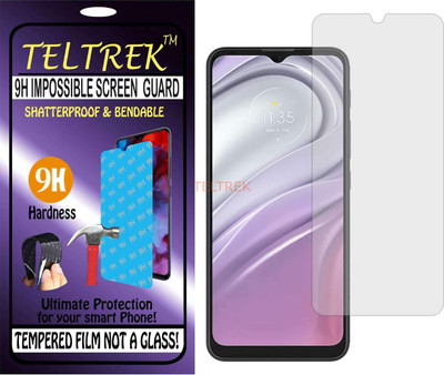 TELTREK Tempered Glass Guard for MOTOROLA MOTO G20 (Flexible Shatterproof)(Pack of 1)