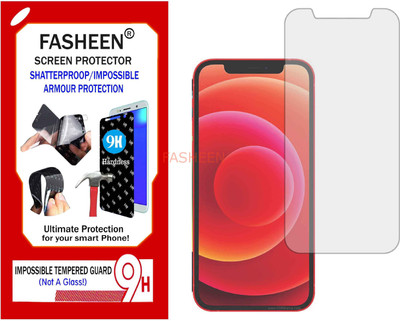 Fasheen Tempered Glass Guard for IPHONE 12 (Flexible Shatterproof)(Pack of 1)