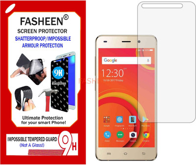 Fasheen Tempered Glass Guard for COMIO C1 (Flexible Shatterproof)(Pack of 1)
