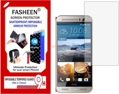 Fasheen Tempered Glass Guard for HTC ONE M9 PLUS (Flexible Shatterproof)(Pack of 1)