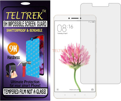 TELTREK Tempered Glass Guard for Mi Max Prime(Pack of 1)