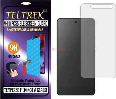 TELTREK Tempered Glass Guard for MICROMAX BOLT Q392 (Flexible Shatterproof)(Pack of 1)