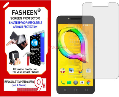 Fasheen Tempered Glass Guard for ALCATEL A5 LED (Flexible Shatterproof)(Pack of 1)