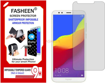 Fasheen Tempered Glass Guard for HONOR Y7 2018 (Flexible Shatterproof)(Pack of 1)