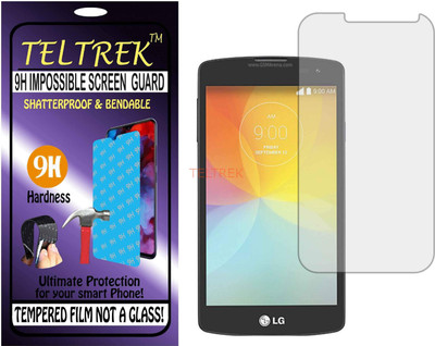 TELTREK Tempered Glass Guard for LG F60 D392 (Flexible Shatterproof)(Pack of 1)