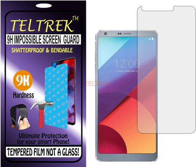 TELTREK Tempered Glass Guard for LG G6 PLUS (Flexible Shatterproof)(Pack of 1)