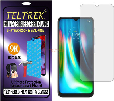 TELTREK Tempered Glass Guard for MOTO G9 (Flexible Shatterproof)(Pack of 1)
