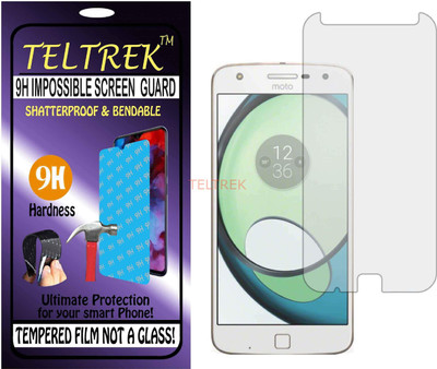 TELTREK Tempered Glass Guard for MOTOROLA Z PLAY STYLE MOD (Flexible Shatterproof)(Pack of 1)