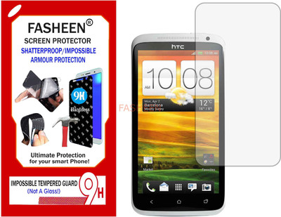 Fasheen Tempered Glass Guard for HTC DESIRE X DUAL SIM (Flexible Shatterproof)(Pack of 1)