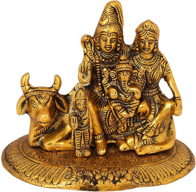 Chhipa Decorative Showpiece  -  17 cm(Aluminium, Gold)