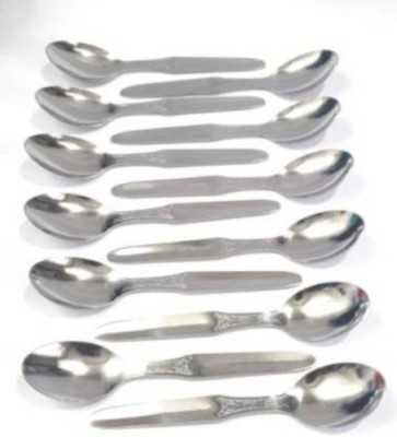 Adinath Exports Stainless Steel Tea Spoon Set(Pack of 12)