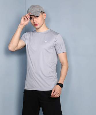 Adrenex Solid Men Round Neck Multicolor T-Shirt