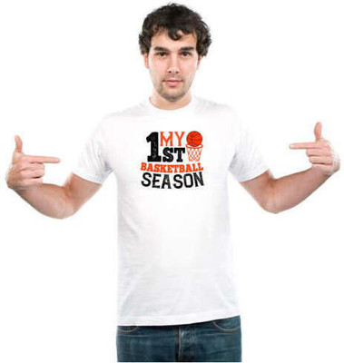 UDNAG Typography Men Round Neck Black T-Shirt