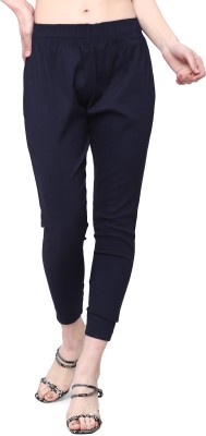 Vardhman Retails Skinny Fit Women Blue Trousers