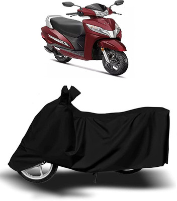 KEDIT Waterproof Two Wheeler Cover for Honda(Activa 125, Black)