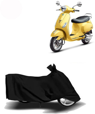 Exciting collections Two Wheeler Cover for Vespa(Vespa VXL, Black)
