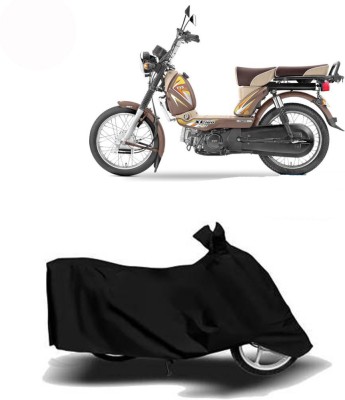 Exciting collections Two Wheeler Cover for TVS(XL 100, Black)