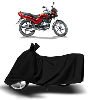 KEDIT Waterproof Two Wheeler Cover for Hero(Passion Plus, Black)