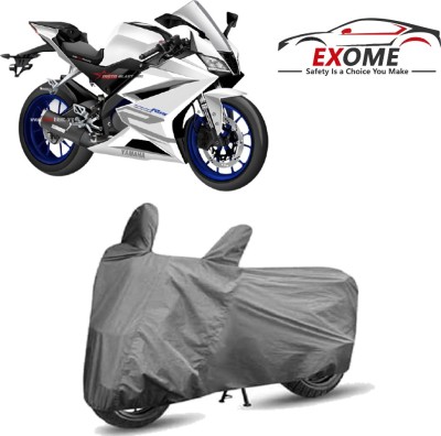 EXOME Two Wheeler Cover for Yamaha(YZF R15 V3.0, Grey)