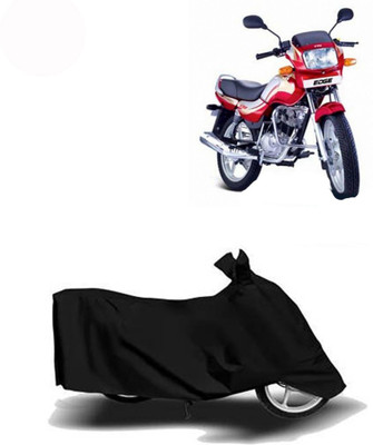 Exciting collections Two Wheeler Cover for TVS(Victor Edge, Black)