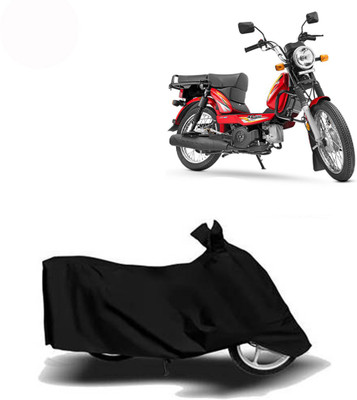 Exciting collections Two Wheeler Cover for TVS(XL Super, Black)