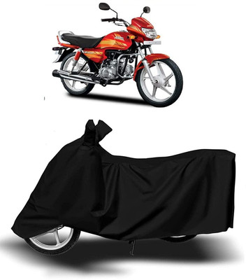 KEDIT Waterproof Two Wheeler Cover for Hero(CD deluxe, Black)