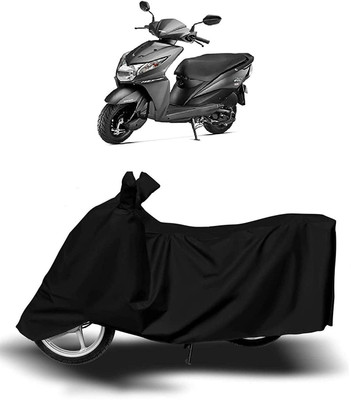 KEDIT Waterproof Two Wheeler Cover for Universal For Bike(Dio, Black)