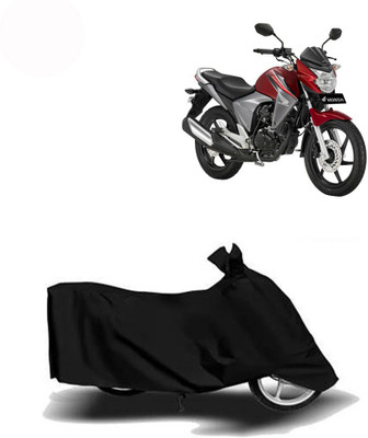 Exciting collections Two Wheeler Cover for Honda(Unicorn Dazzler, Black)