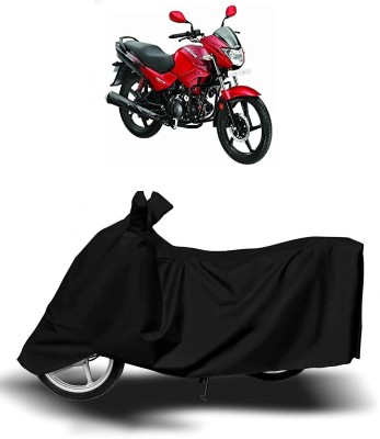 KEDIT Waterproof Two Wheeler Cover for Hero(Shiver 900 BS6, Black)