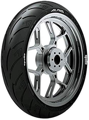 Apollo 120/80 R17 61H Alpha S1 TL-D 120/80R17 Front & Rear Two Wheeler Tyre(Street, Tube Less)